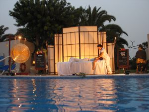 100 cm Gong im Spa Fuerteventura